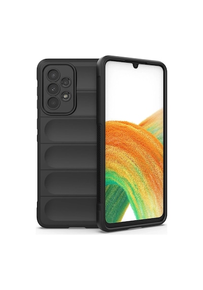 Mey İthalat Samsung Galaxy Uyumlu A33 5g Kılıf Optimum Silikon -  Siyah
