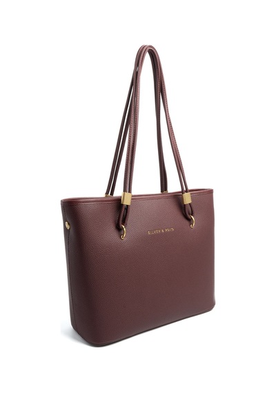 Silver Polo Sp1239 Kadın Omuz Çantası Mini Rolax Bordo-bordo