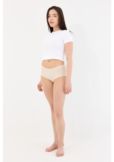 Air Krem Boyshort Külot Krem
