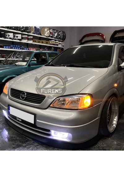 Opel Astra G 1998-2004 Uyumlu H Lip Esnek Ön Lip 2 Parça Karlık Ön Ek Tampon Altı Dill