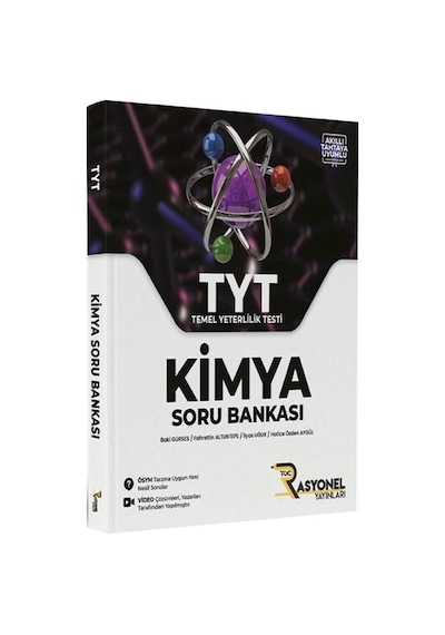 Rasyonel Yayınları TYT Kimya Soru Bankası