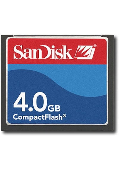 Sandisk Compact Flash 4 GB CF Hafıza Kartı