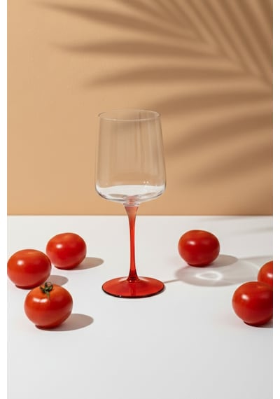 Rakle x Bengi Kurtcebe Pomodoro 4'lü Kadeh Seti 430 cc