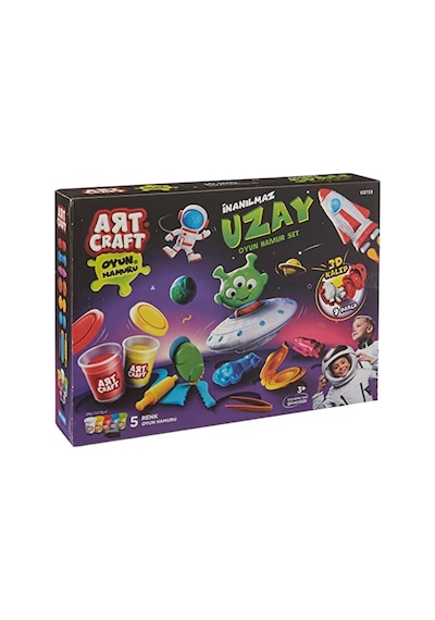 ART CRAFT 03733 İnanılmaz Uzay Oyun Hamur Set 380 Gr