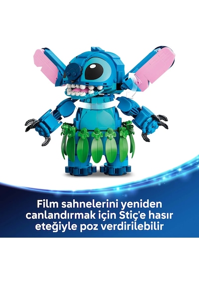 LEGO® | Disney Stiç ve Scrump 43296 - 9 Yaş ve Üzeri Çocuklar için Aksesuarlar İçeren Yaratıcı Oyuncak Yapım Seti (713 Parça)