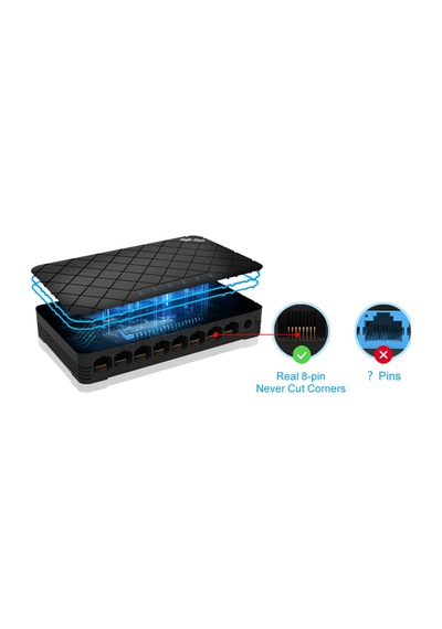 Ruıjıe Reyee Rg-es05g-l 5 Port Gigabit Switch Plastik Kasa 44250922
