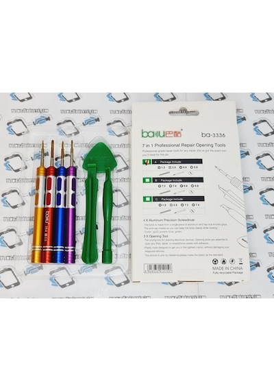 Tkgz Apple Uyumlu iPhone 7 Için Cep Telefonu Tamir Profesyonel Tornavida Seti