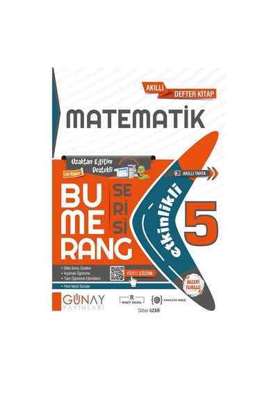 Günay Yayınları 5.sınıf Bumerang Etkinlikli Matematik