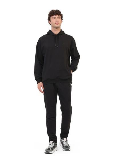 Lumberjack Sweatshirt Erkek Siyah Mb Sn73 Hoodıe 000000000102696331