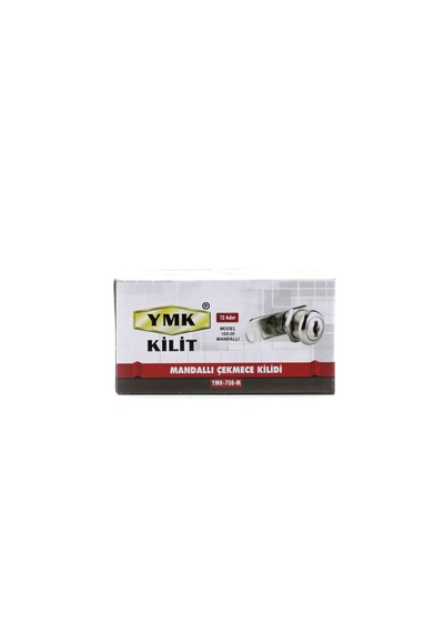 12 Adet Oval - Mandallı Dolap - Çekmece Kilit 20mm 5250 Diğer