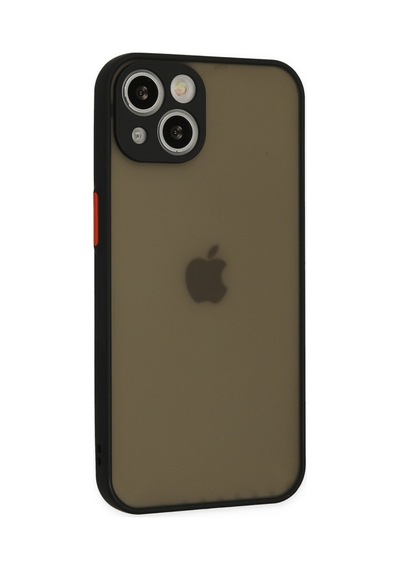 Apple iPhone  Uyumlu- 15 Kılıf Montreal Silikon Kapak - Siyah