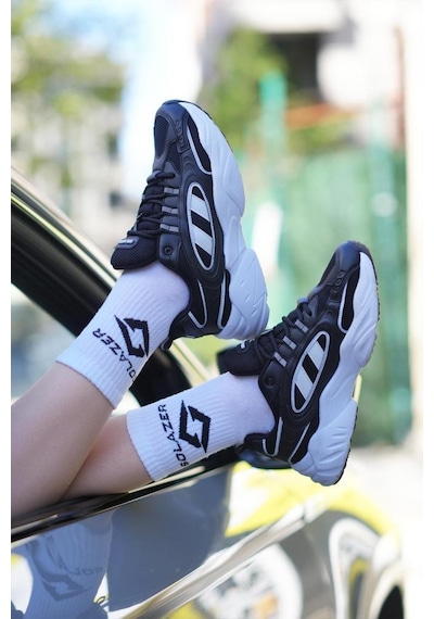 Papuçcity Slzr 03288 Unisex Günlük Spor Ayakkabı Siyah