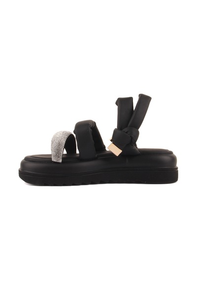 24y374 Siyah Kadın Sneaker Siyah