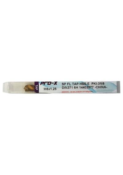 Pro-X Metrik Sekiz Helis Makina Kılavuzu M8X1.25 - Pkı-3M8