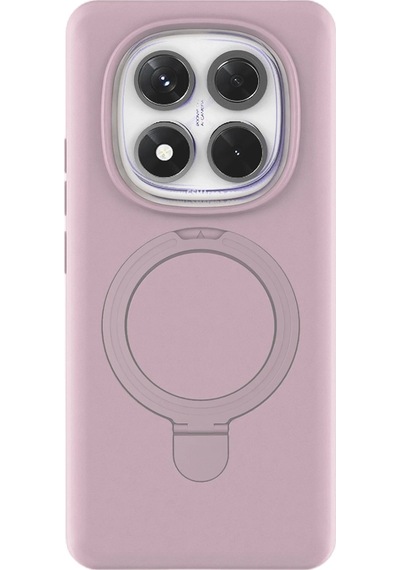 Mey İthalat Redmi Note 14 Pro 4g Regal Magsafe Standlı Kapak - Açık Pembe