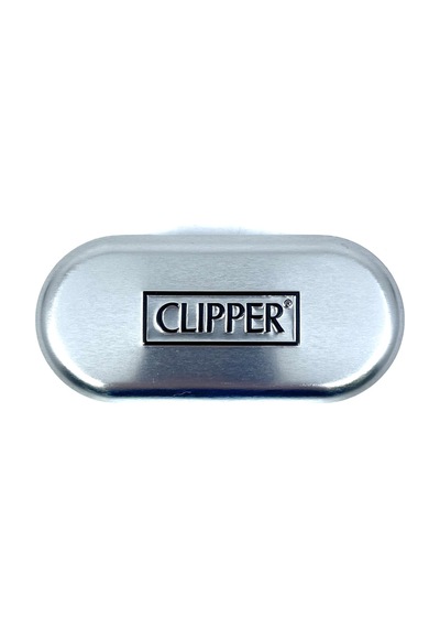 Clipper Green Pattern Metal Çakmak - Yeşil