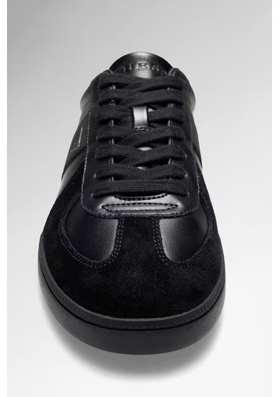 Guess Dravos Erkek Deri Karışımlı Sneaker Ayakkabı Fmfdraele12 Siyah