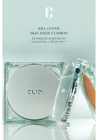 Clio Kill Cover Skin Fixer Cushion SPF50+ 21C Lingerie