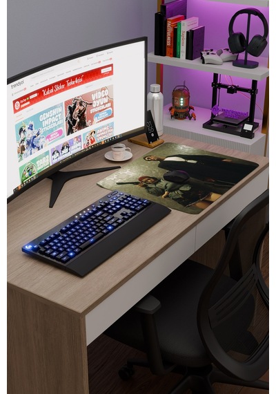 Leon The Professional V5 48x40 Xl Gaming Kauçuk Kaymaz Taban Mouse Pad Fare Altlığı