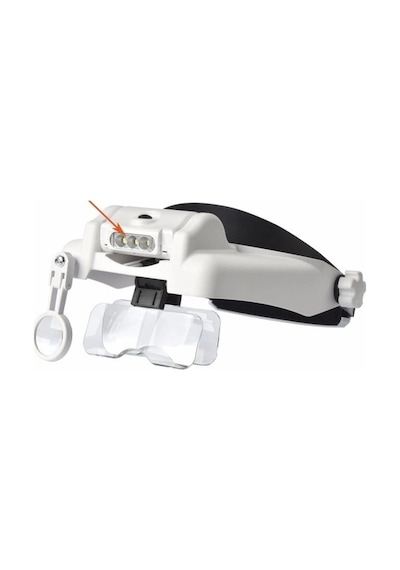 Nikula-3 Led Lambalı Şapka Tıp Büyüteç 3lensli- Mg81000s