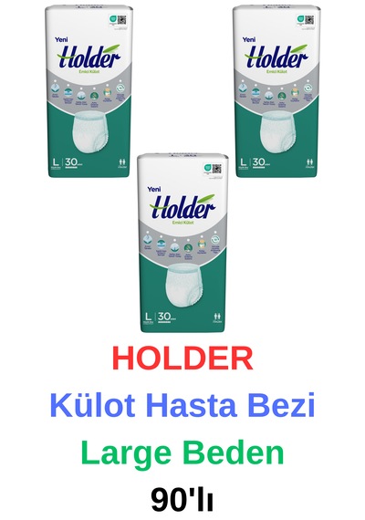 Holder - Külot Hasta Bezi Large Beden 90'lı L
