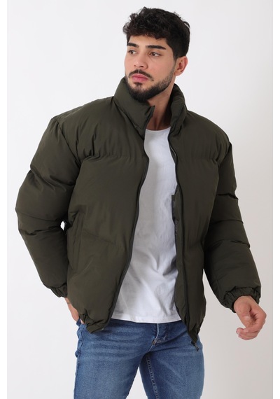 Stilkombin Dik Yaka Oversize Bomber Şişme Kışlık Mont Pldp 3018 50465 Siyah