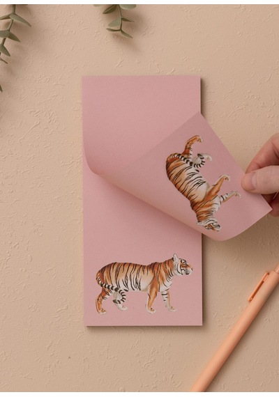 The Mia Art Line Mini Notluk Tiger 10 X 21 Cm 40 Yaprak