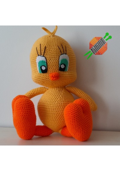Amigurumi Tweety Oyuncak