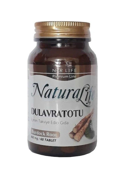 Natura Life Ntr-Burdock Root Takviye Edici Gıda 60 Tablet