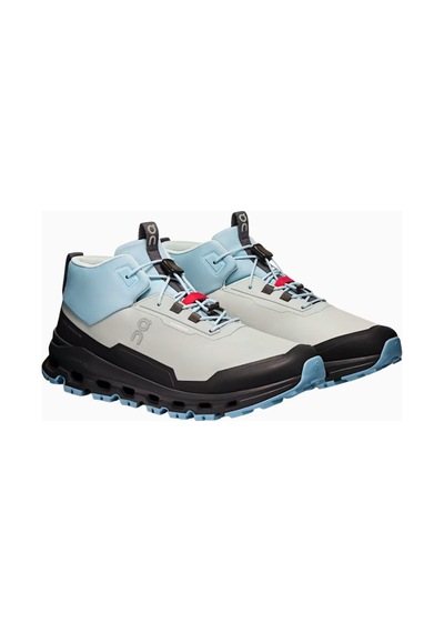 On Cloudhero Mid Waterproof Çocuk Bot 8-15 Yaş Su Geçirmez Outdoor Ayakkabı Mavi