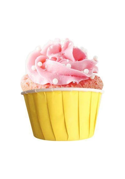 Sarı Muffin Kek Kapsülü 25 Adet Kağıt Sarı Diğer