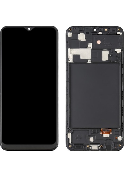 Samsung Uyumlu Galaxy Sm-a205 A20 Ekran Lcd Full Çıtalı Tft