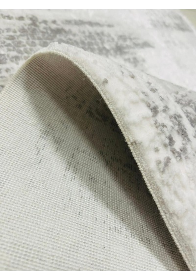 Bambu % 100 Sık Dokuma +12 Hav Yükseklikte Gri Bambusa Kesme Halı
