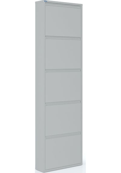 Ceha 5'li Metal Ayakkabılık - Gri K.AYK-5 /AB7035