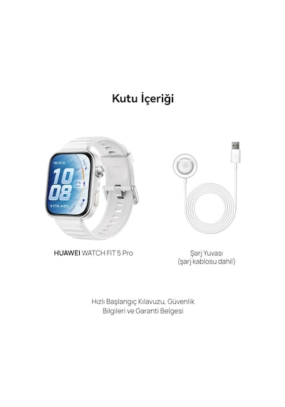 Huawei Watch Fit 5 Pro Akıllı Saat (Huawei Türkiye Garantili)