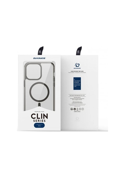 Dux Ducis Clin Mag Series İphone 14 Plus 6.7 Magsafe Uyumlu Manyetik Silikon Kılıf- 5775 Gri