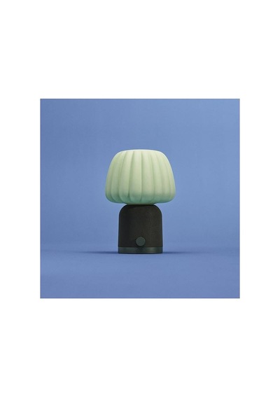 Ikea Kulglass Bluetooth Hoparlörlü Lamba, Koyu Yeşil, 38 Cm