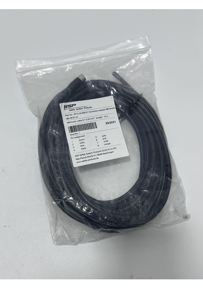 Ssp M8-c8101-g 8 Pin Endüstriyel Bağlantı Kablosu 10 Metre