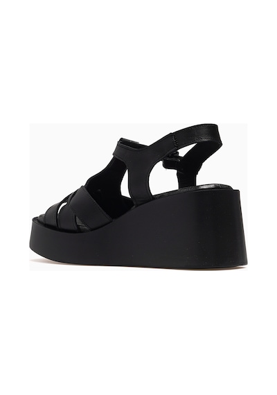 Mamma Mia Mammamia Kadın Dolgu Topuk Ortopedik Sandalet 26y D26ys-2830 Siyah