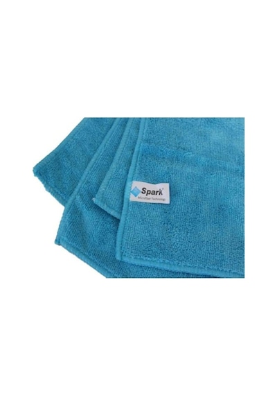 Spark Mikrofiber Havlu Genel Temizlik Bezi Mavi 50 x 60 CM