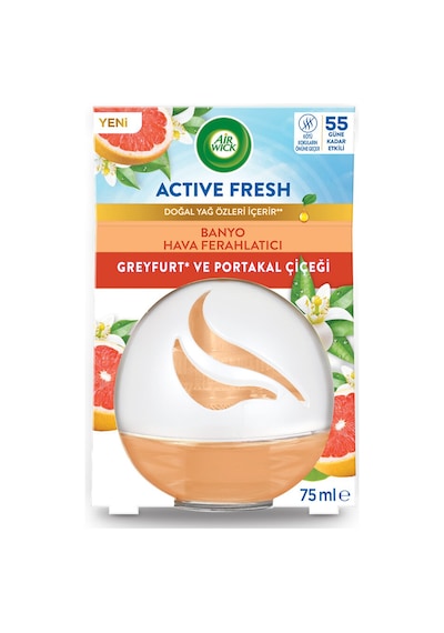 3 Adet Air Wick Oda Kokusu Decosphere Greyfurt Ve Portakal Çiçeği 75 Ml Diğer