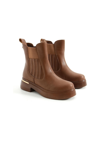 Fox Shoes T996334009 Taba Kalın Tabanlı Kadın Bot Taba-Suni Deri Taba Fox Shoes T996334009 Taba Kalın Tabanlı Kadın Bot Taba-Suni Deri Taba
