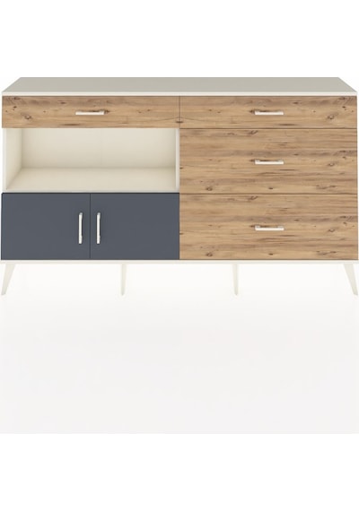 Arges Konsol Tek Raflı 4 Çekmeceli 2 Kapaklı 176x30x99 Aytaşı-ant Aytaşı-antrasit/çam Arges Konsol Tek Raflı 4 Çekmeceli 2 Kapaklı 176x30x99 Aytaşı-ant Aytaşı-antrasit/çam
