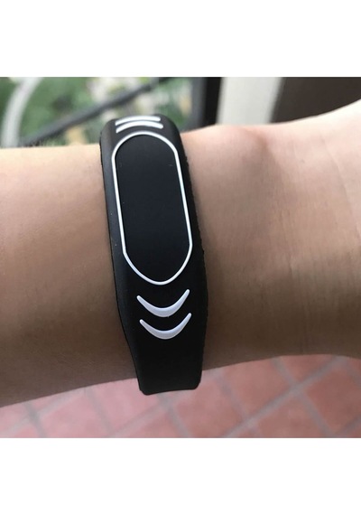125khz Rfid Manyetik Bileklik Siyah Su Geçirmez Silikon Proximity Göstergeç 125 Khz Kapı Geçiş