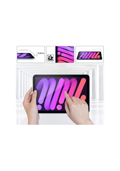 Apple Uyumlu Ipad Mini 7 2024 /mini 6. Nesil 2021 Ekran Koruyucu Nano Kırılmaz Esnek Üstün Koruma