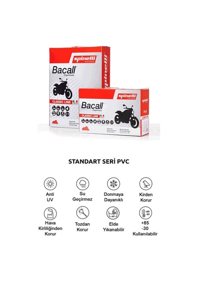 Spinelli Motosiklet Brandası A Gri