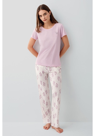 Pierre Cardin Kadın Pembe Pijama Takım Pc9213-s-v2 Pembe
