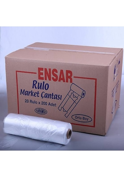 Rulo Hışır Atlet Poşet Orta Boy 200 Lü N11.1049