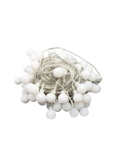 Dekoratif Fişli Top Led Işık Yılbaşı Aydınlatma 5 Metre