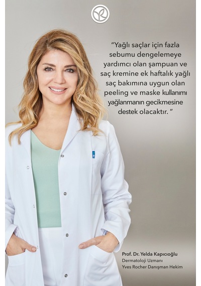 Yves Rocher Arındırıcı 2si1 Arada Peeling Ve Maske - Yağlı Saçlar / Purete - Vegan -200ml